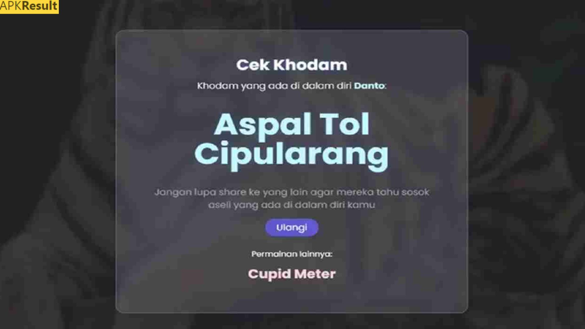 Cek Khodam APK