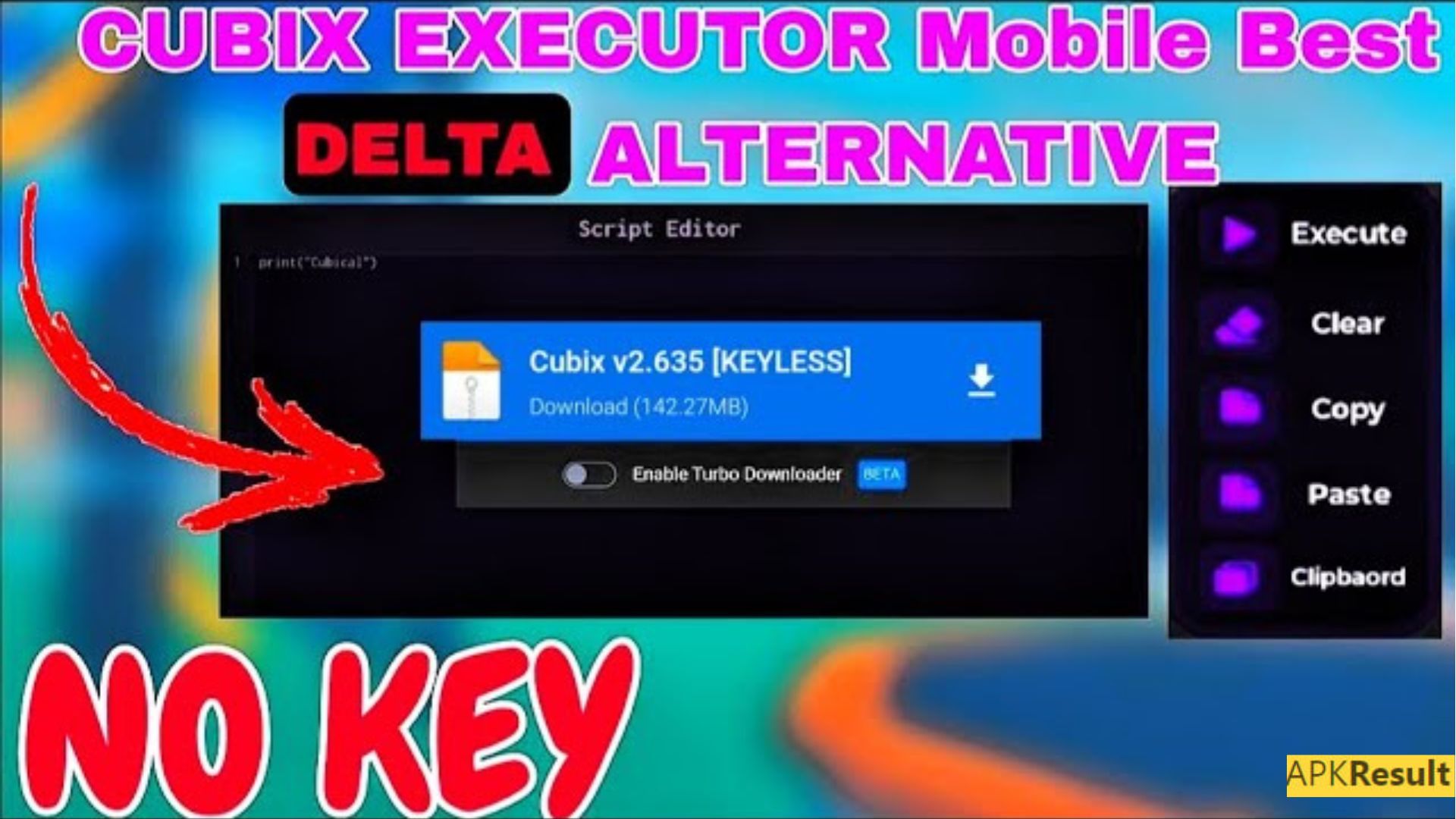 Cubix Executor Mod APK