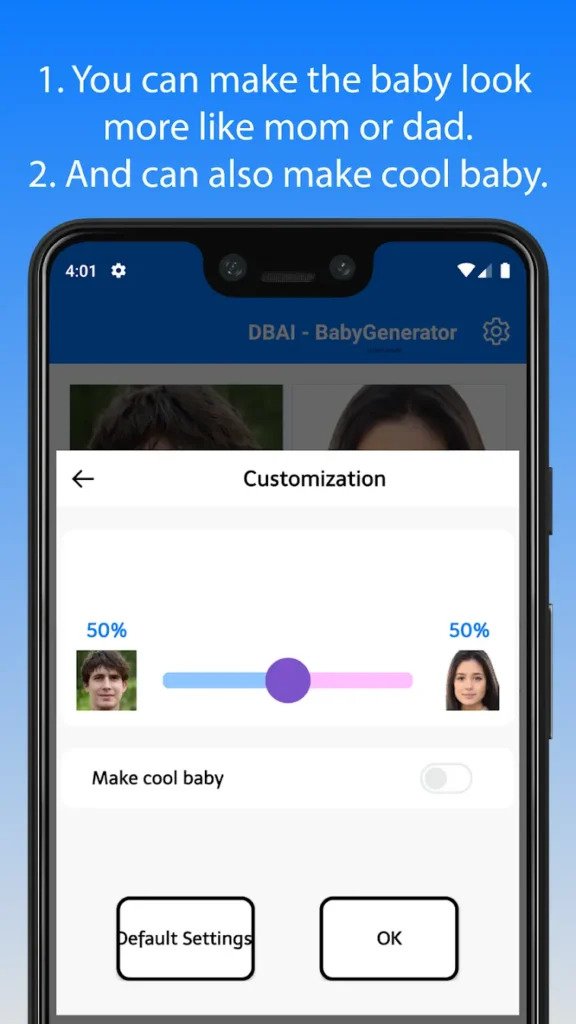 DBAI Baby Generator App