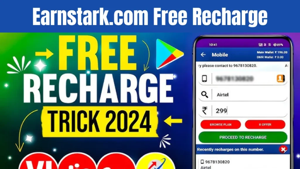 Earnstark APK Download For Free Recharge