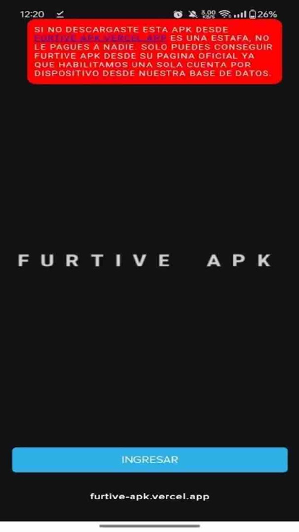 Furtive App