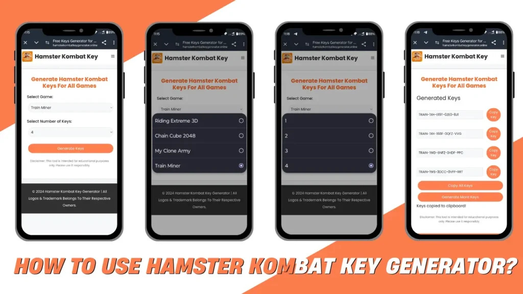 Hamster Kombat Key Generator APK