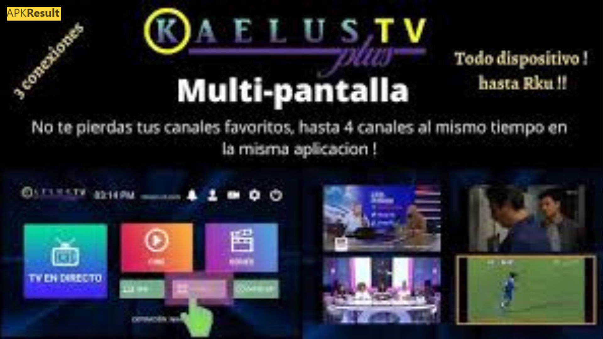 Kaelus TV Plus App