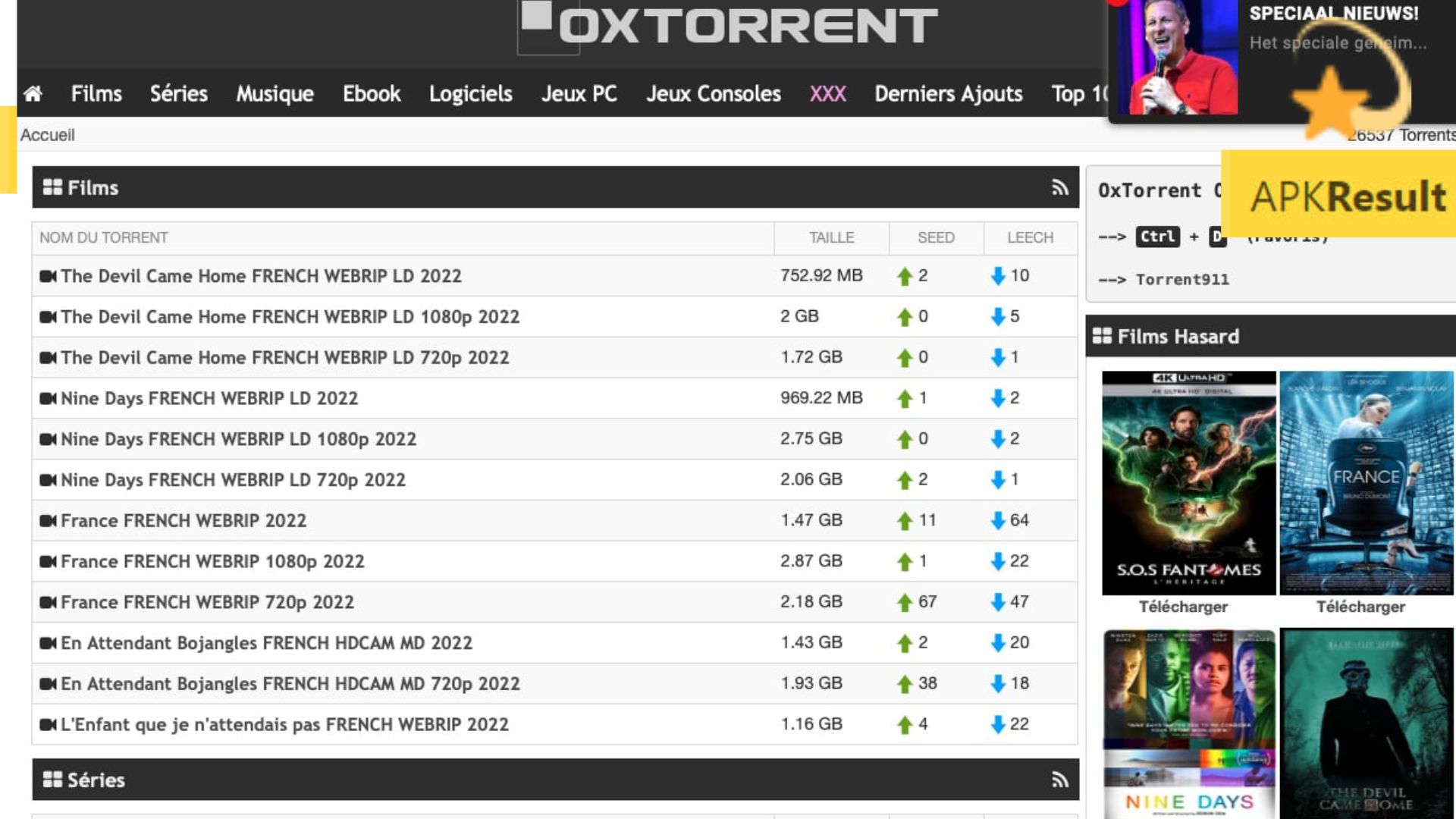 Oxtorrent APK