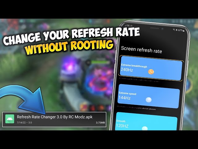 Refresh Rate Changer APK 2024