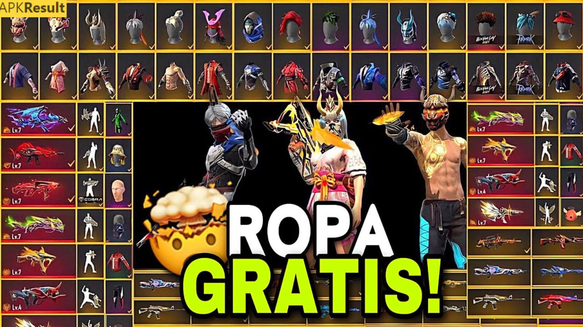 Ropa Veterana Free Fire Gratis APK