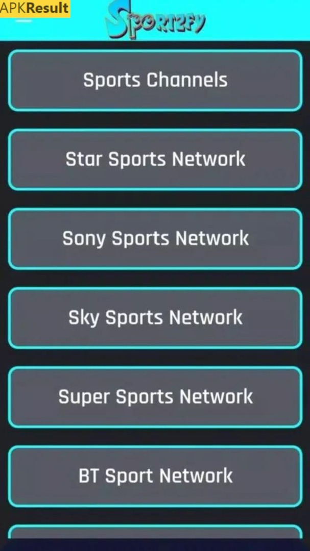 Sportzfy TV APK Latest