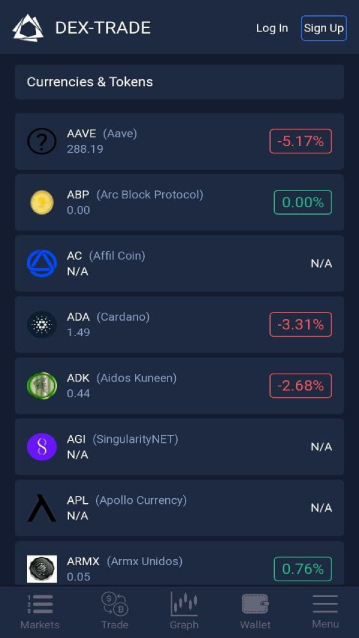 Dex Exchange APK